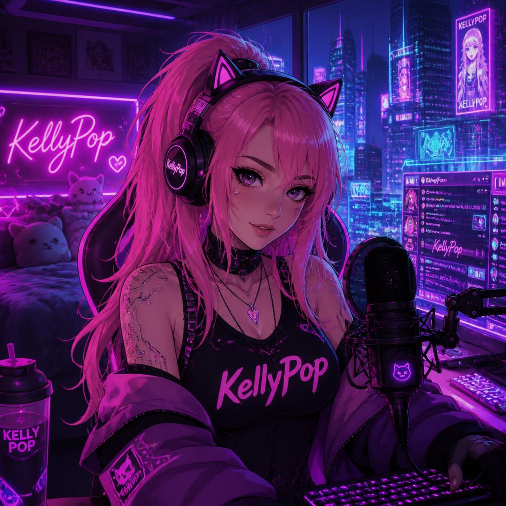 KellyPop portrait